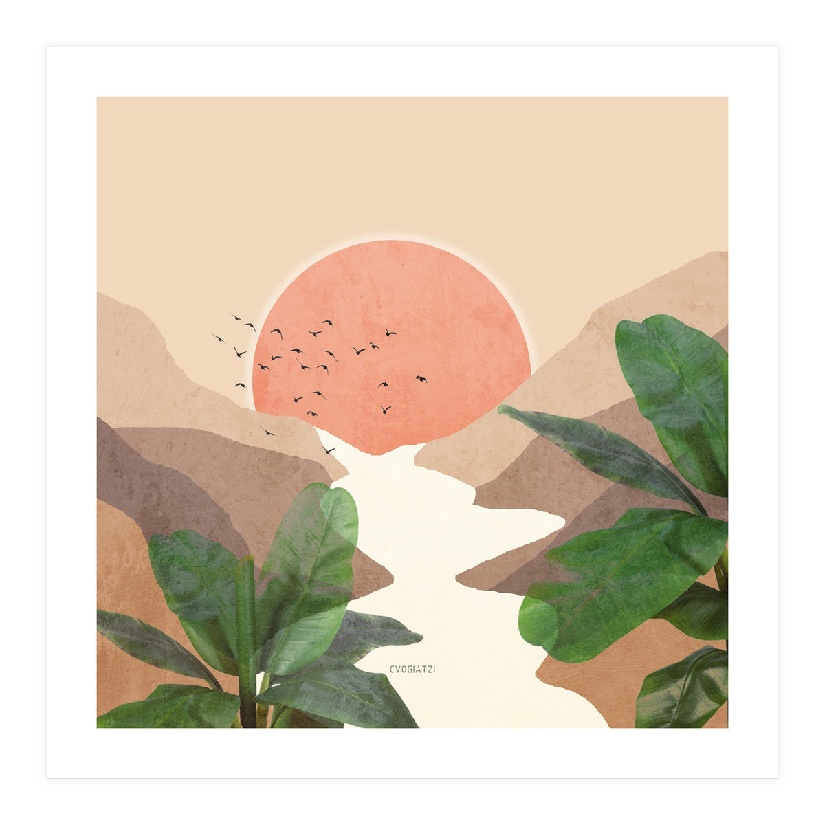 Africa Oasis (Print Only)