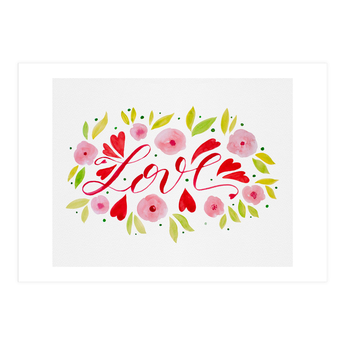 Love botanical illustration (Print Only)