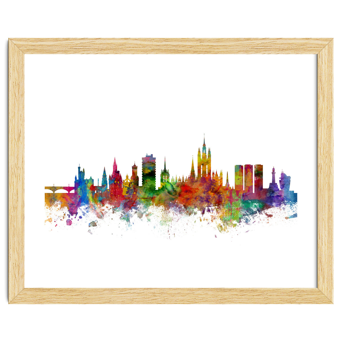 Aberdeen Scotland Skyline