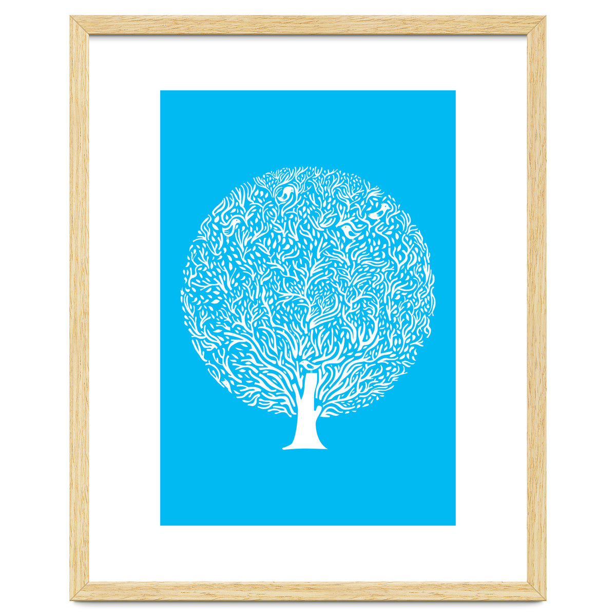 Blue tree