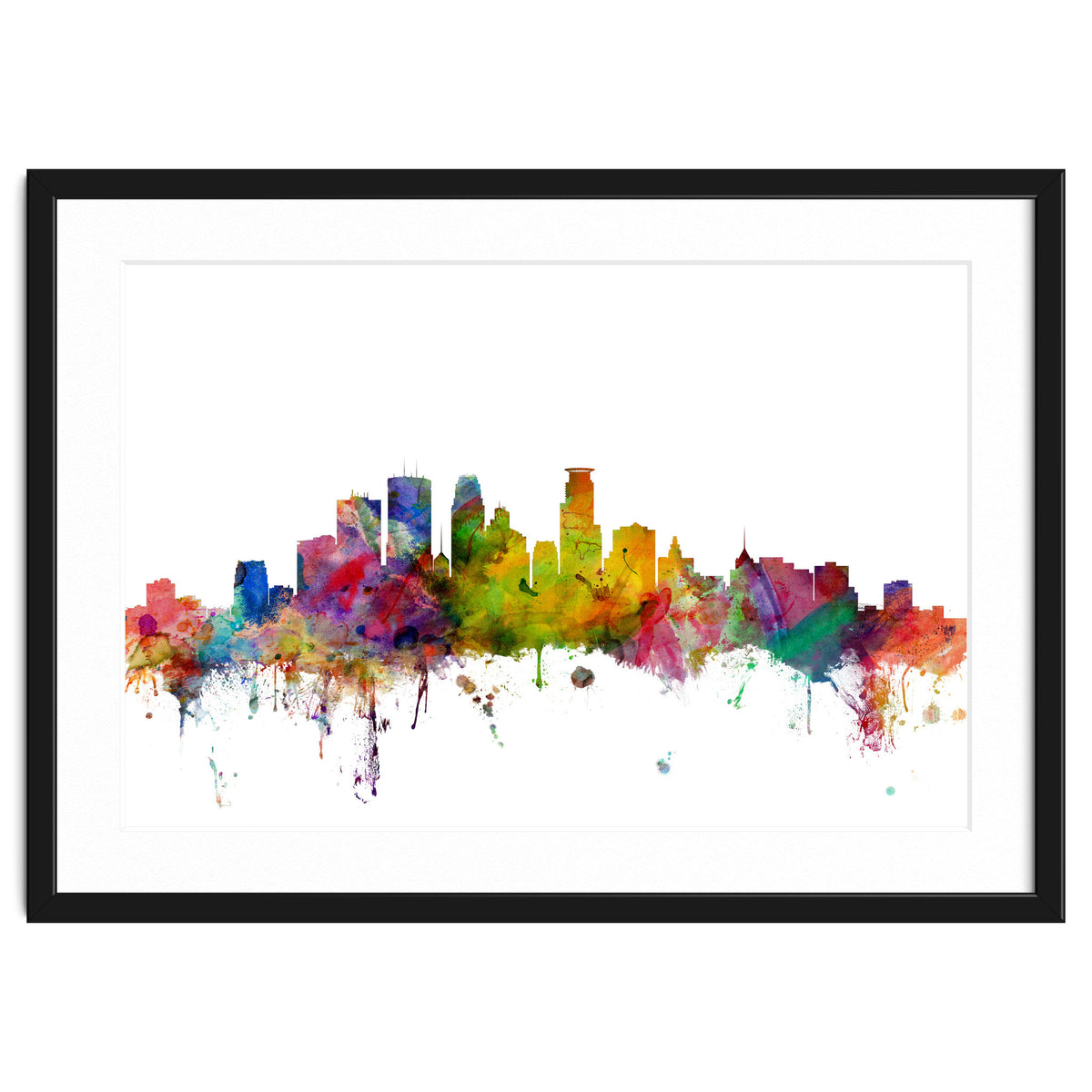 Minneapolis Minnesota Skyline