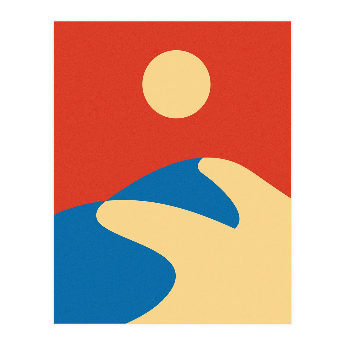 Mid Century Sahara Desert (Print Only)