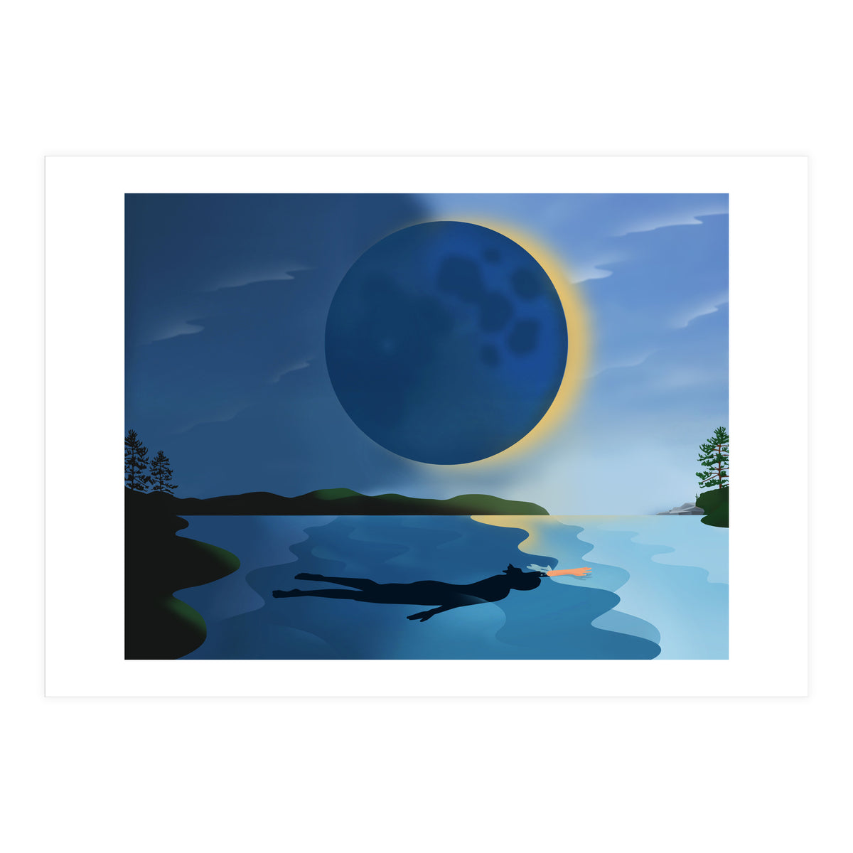 Night Swim (Print Only)