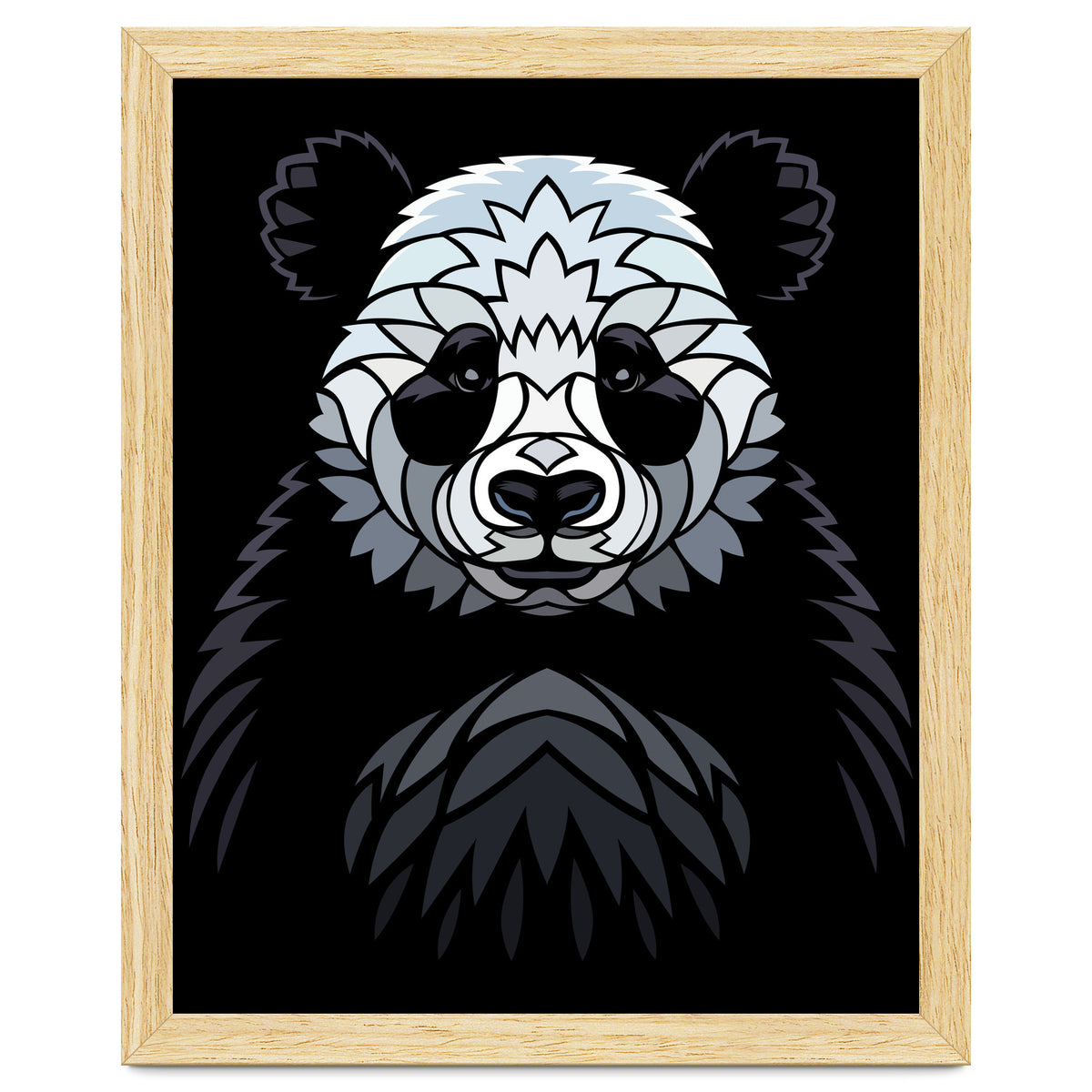 Tribal frontal Panda