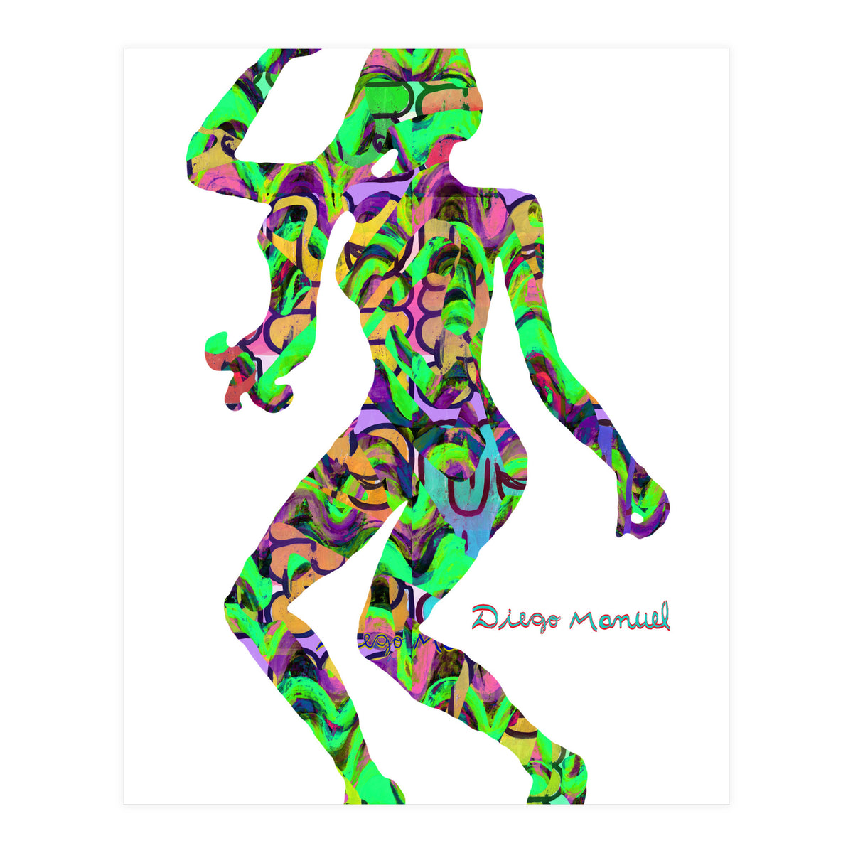 Dance Girl B 3  (Print Only)
