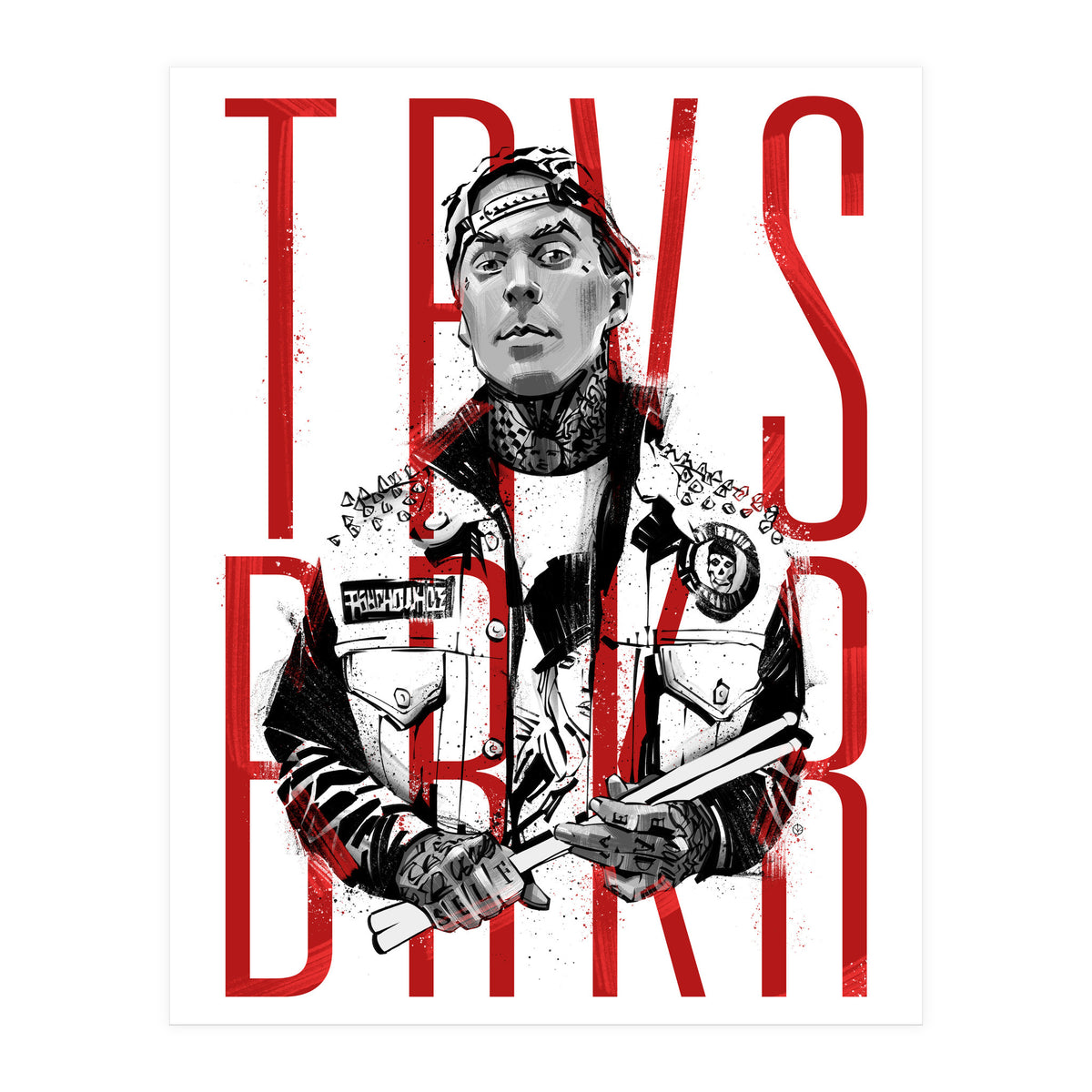 Travis Barker (Print Only)