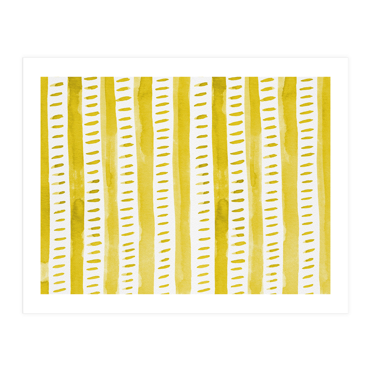 Vertical Yellow Lines (Print Only)