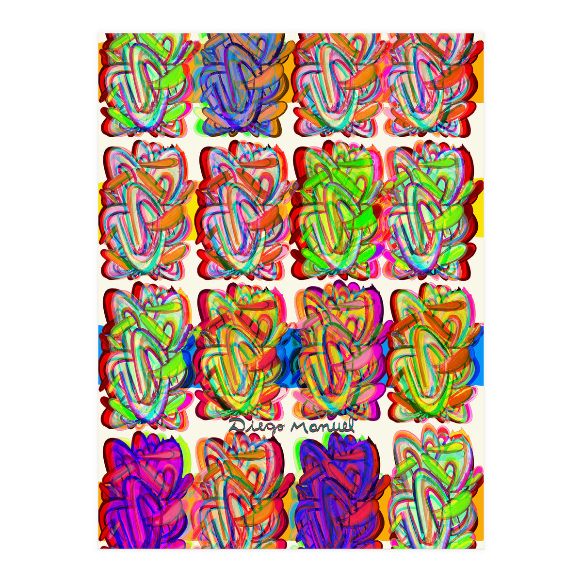 Graffitis 2021 Tapiz 128 (Print Only)