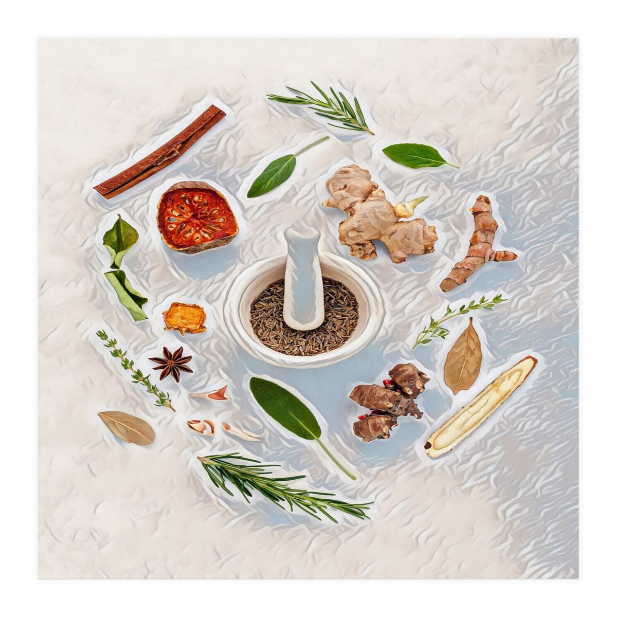 Healthy ingredients  (Print Only)