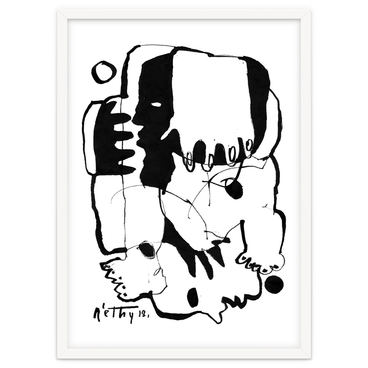 Everlasting Fight - b&w