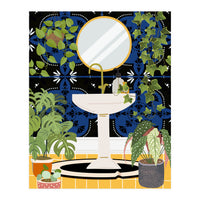 Sink in Moroccan Style Room (Print Only)