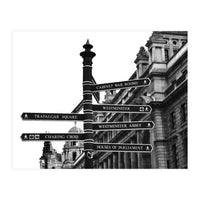 London Street Sign  (Print Only)