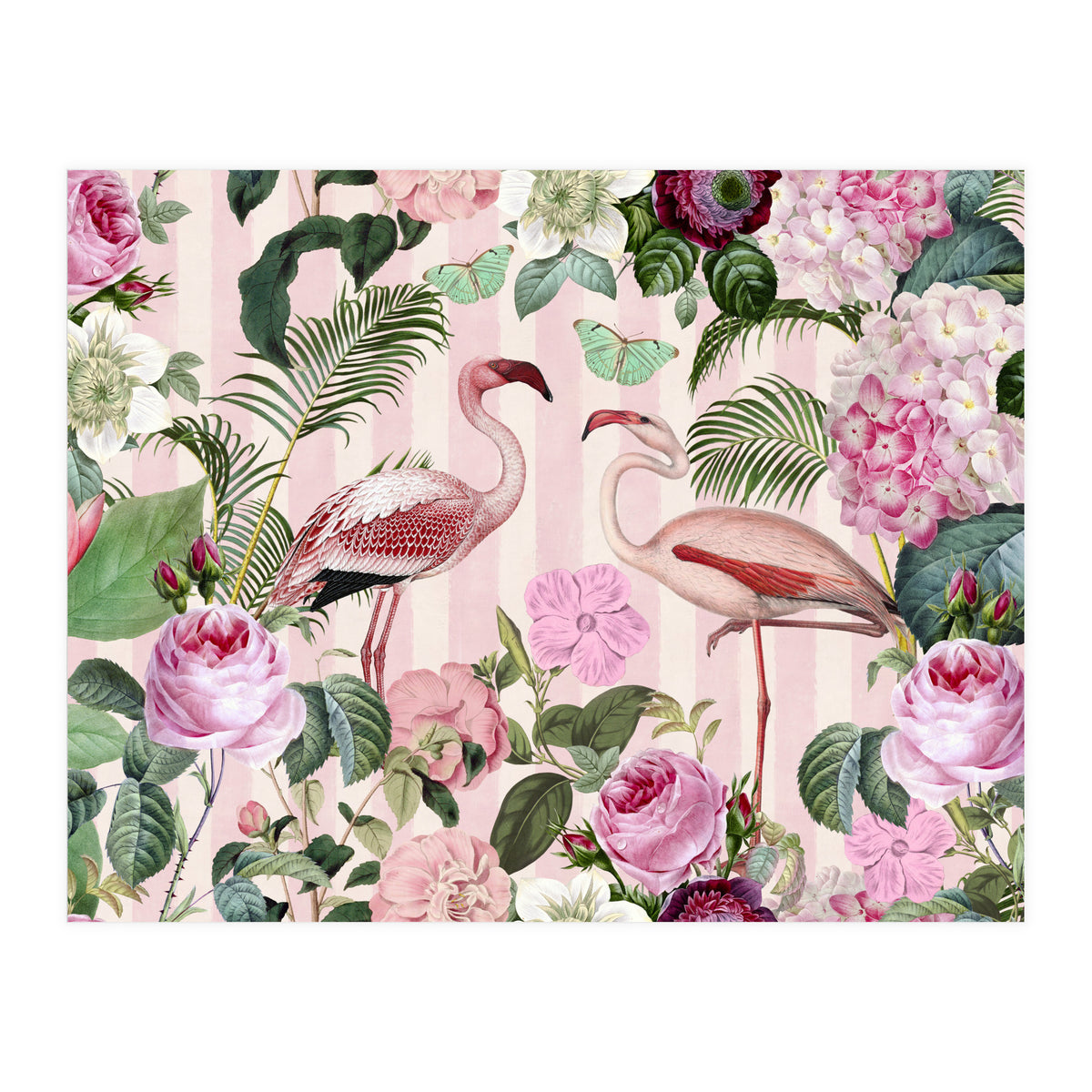 Flamingo Rendevous (Print Only)