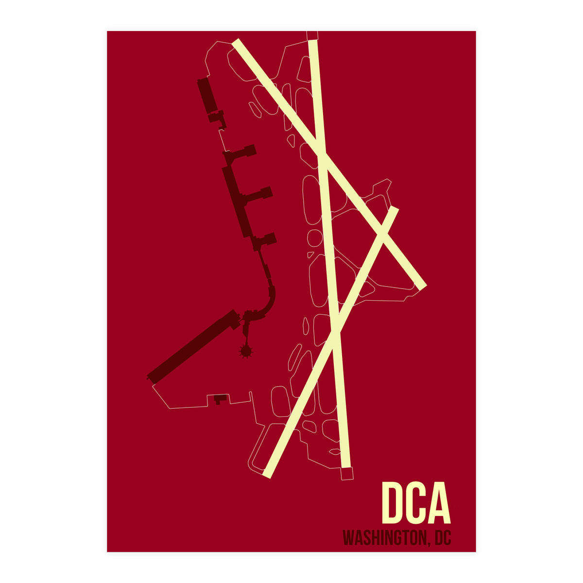 Washington Dca Layout (Print Only)