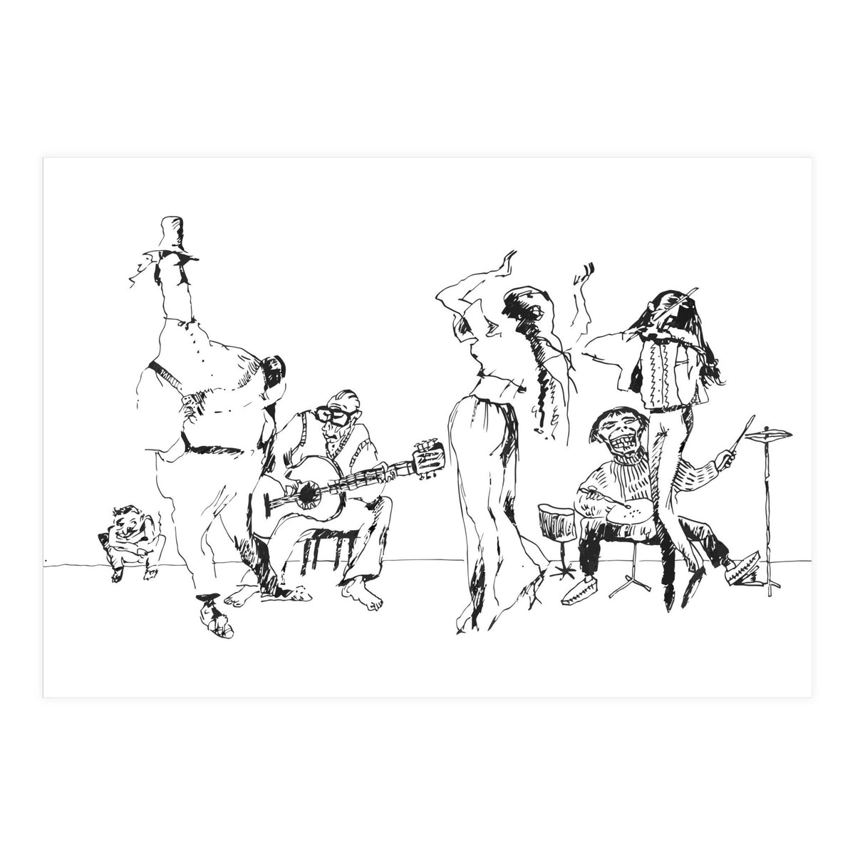 Street Dance Orchestra (Print Only)