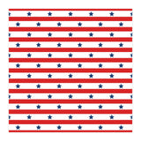 Blue And Red Stripes and stars (Print Only) thumbnail