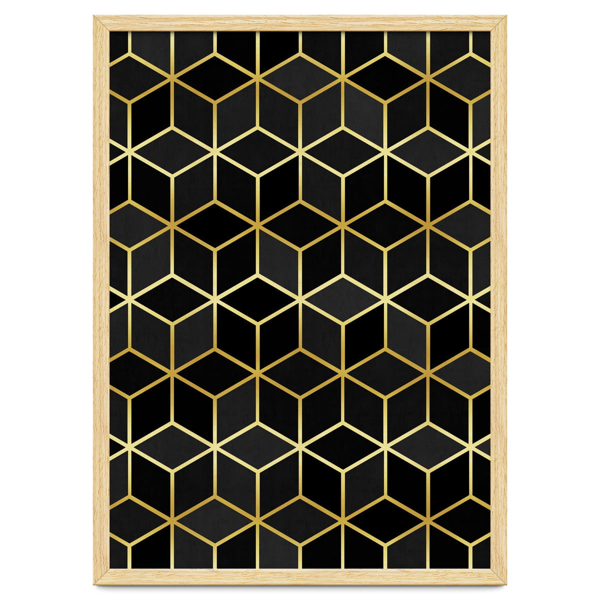 Colorful and golden pattern IV