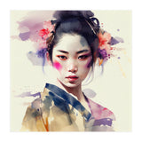 Watercolor Modern Geisha #6 (Print Only) thumbnail