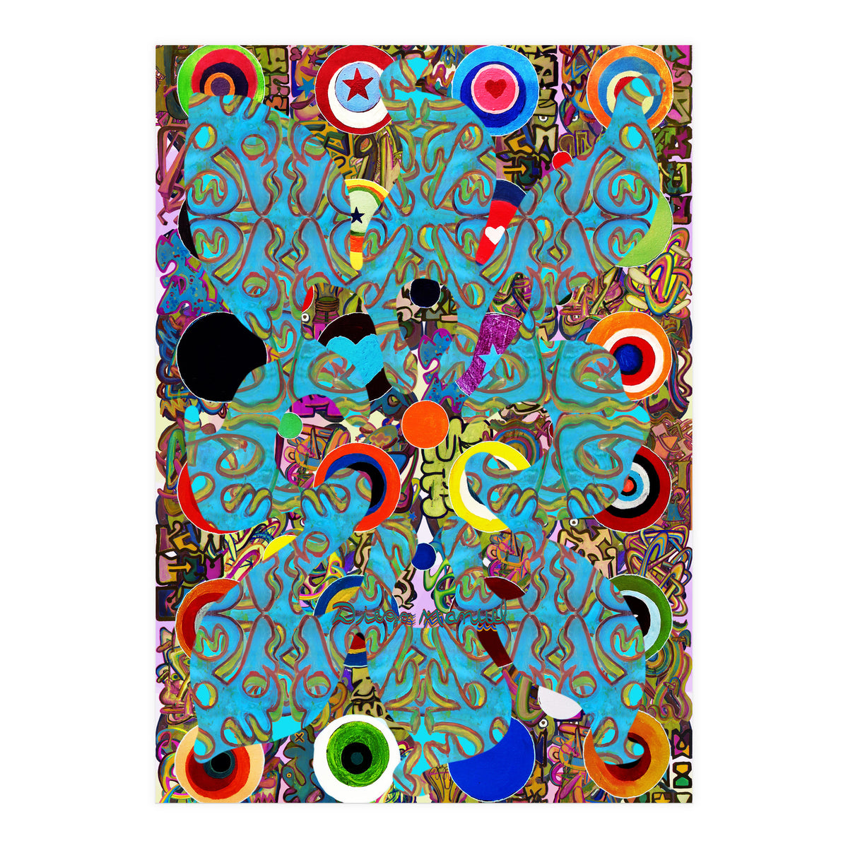 Fuego Y Graffiti 76 (Print Only)