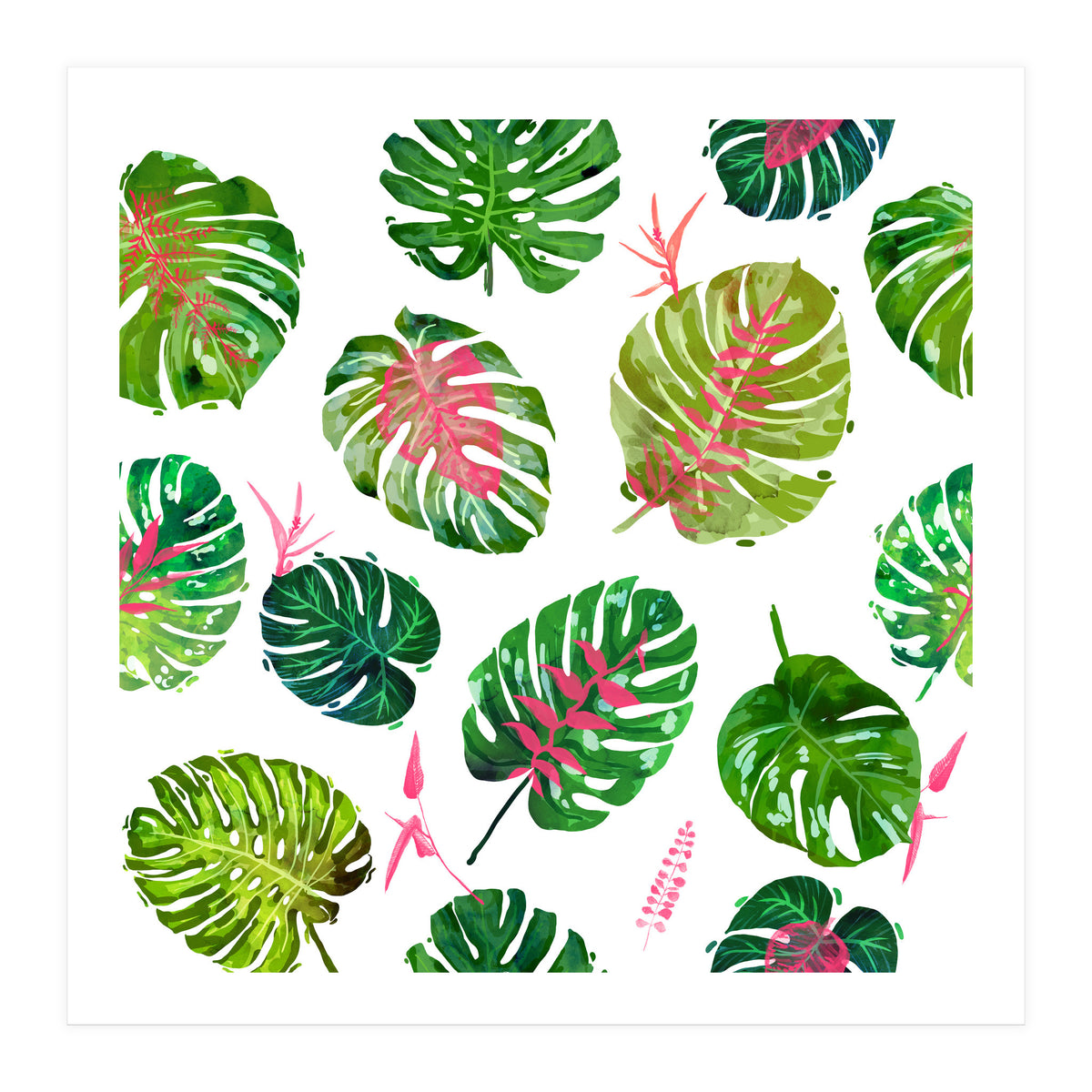 Monstera Love II (Print Only)