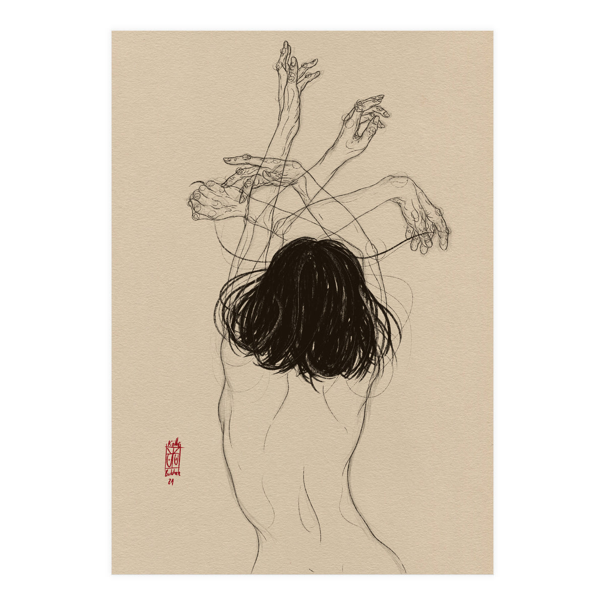 Dancing Alone, Together With You (Print Only)