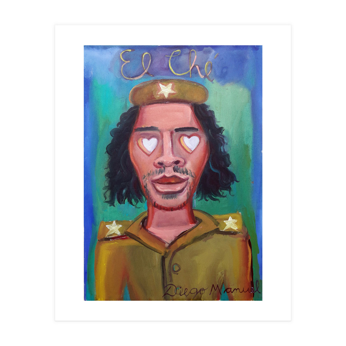 Che Y Corazones 7 (Print Only)