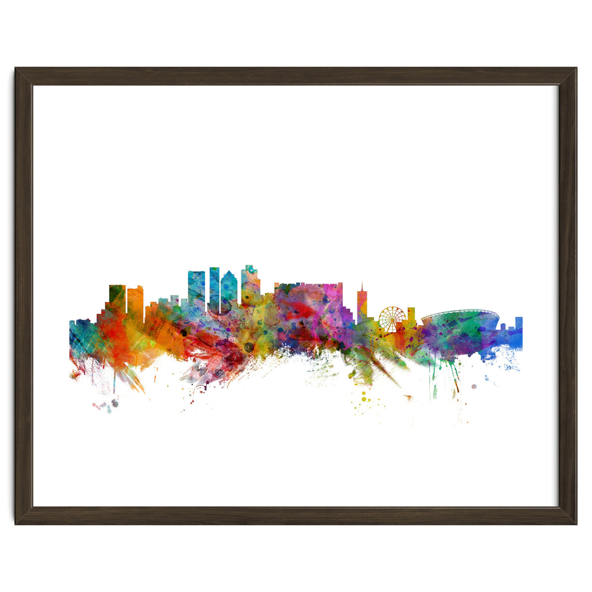 Cape Town South Africa Skyline