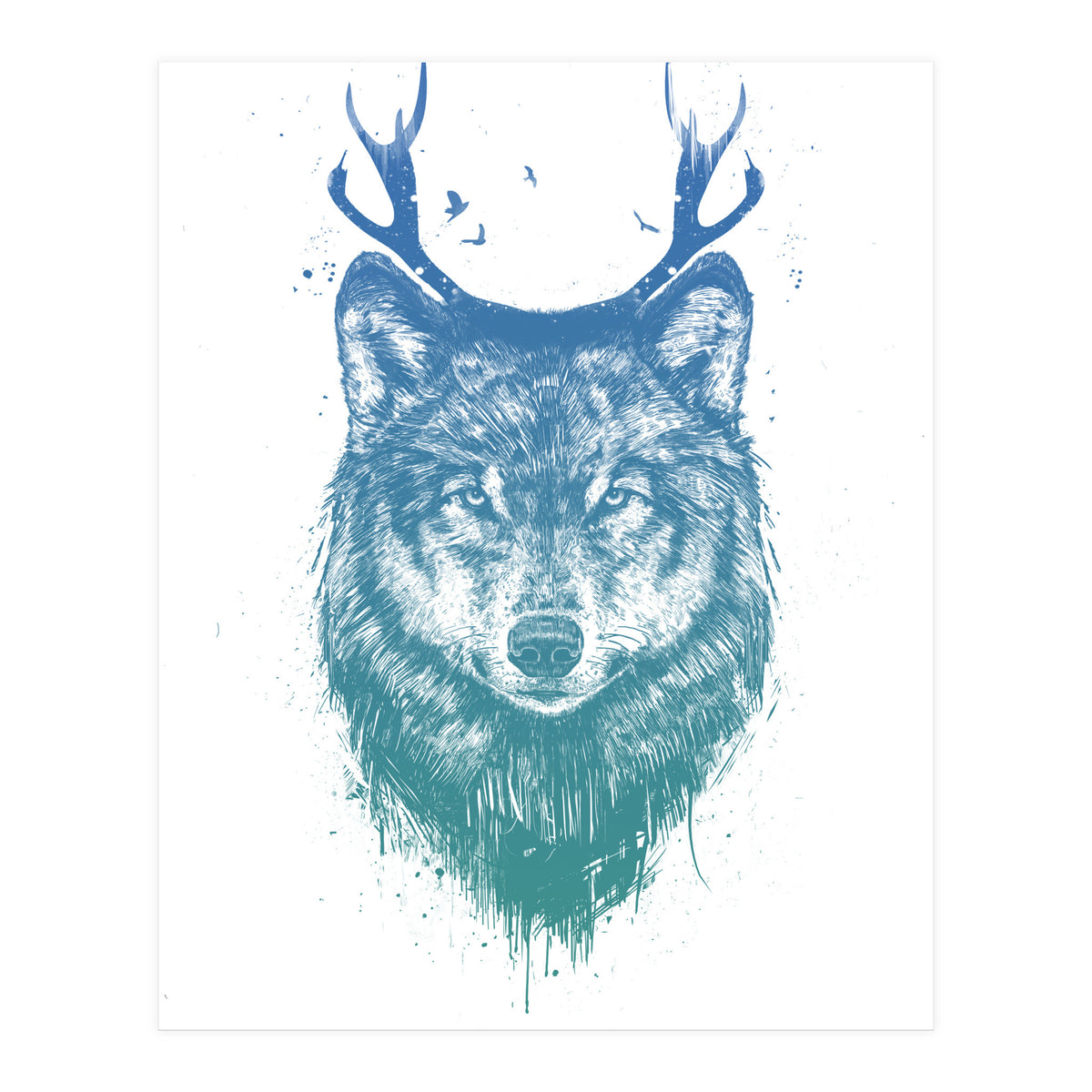 Deer Wolf (Print Only)