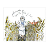 Upon The Fields Of Wheat (Print Only) thumbnail