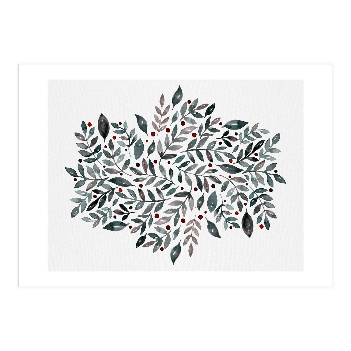 Seasonal Branches Neutral (Print Only)