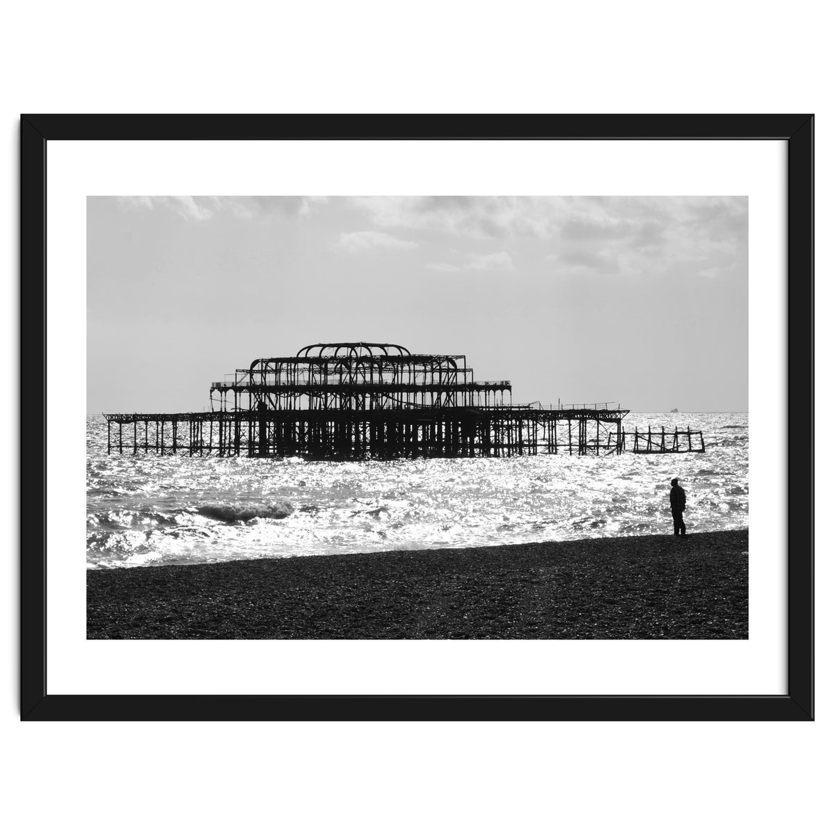 Brighton Old Pier Beach Structure