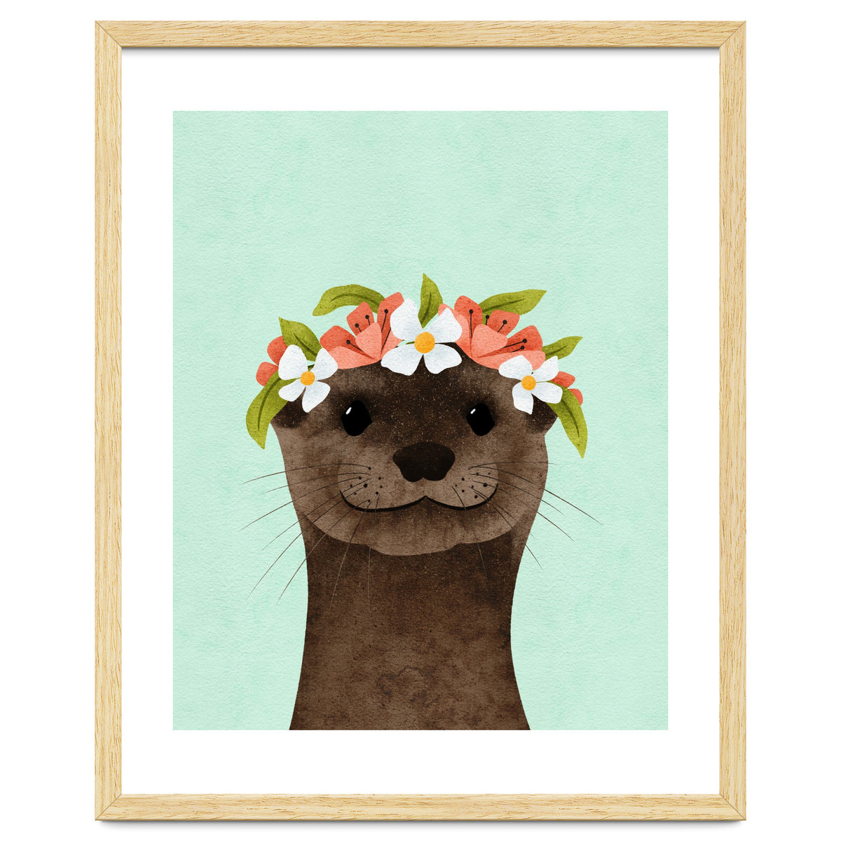 Floral Otter
