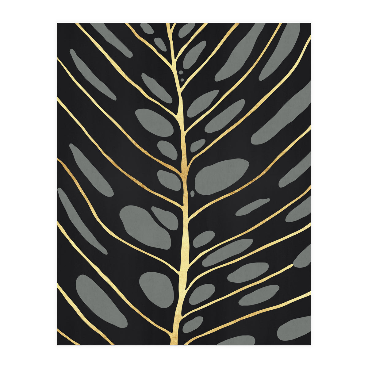 Golden Leaf 05 (Print Only)