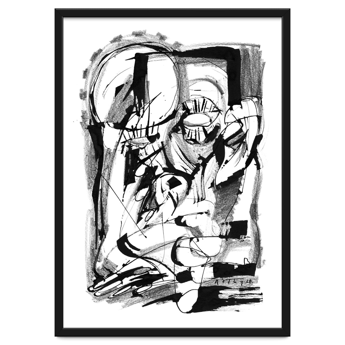 Power of the Mind - b&w