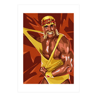 Hulk Hogan WWE (Print Only)