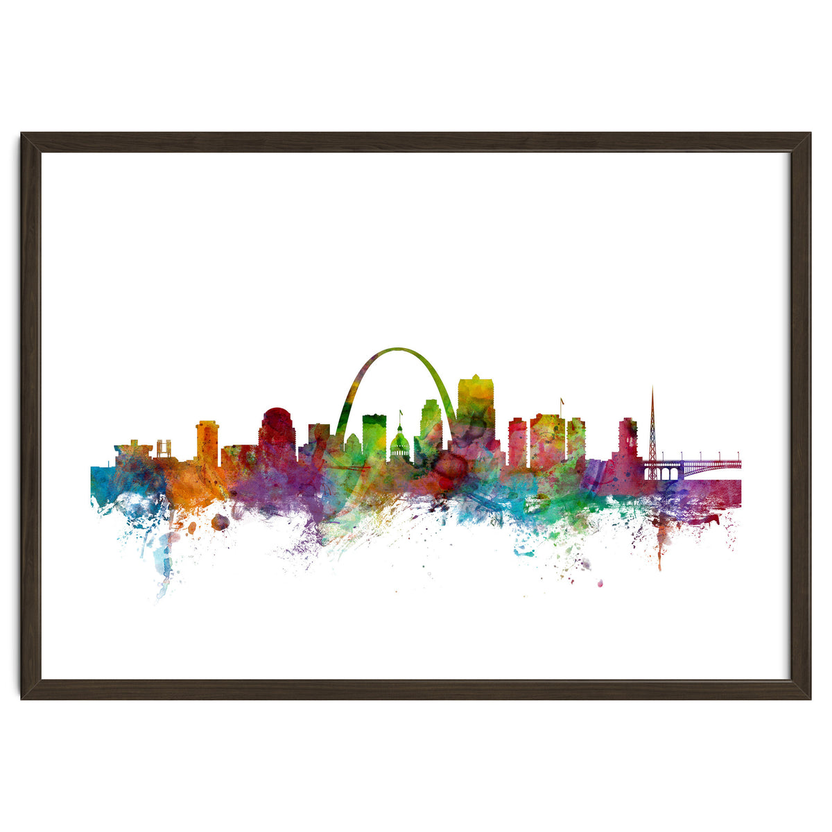 St Louis Missouri Skyline