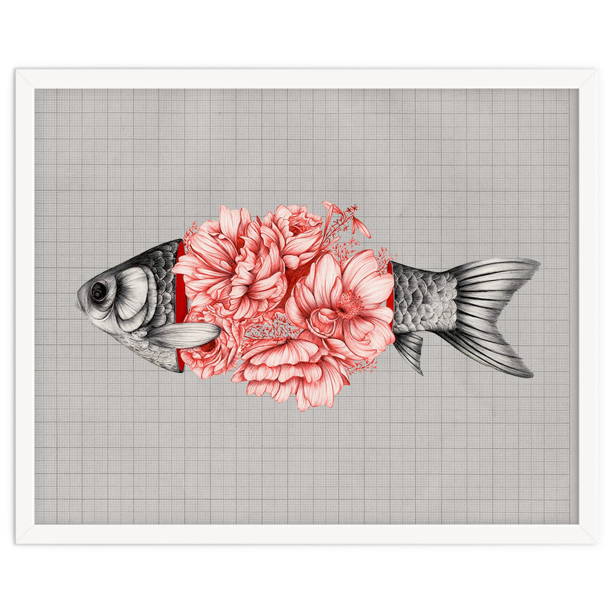 Vintage Tropical Aquarium Fish