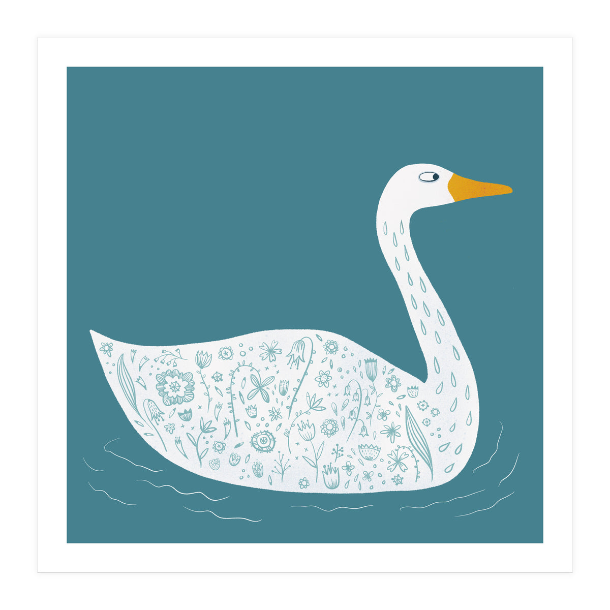 Swan Dark (Print Only)
