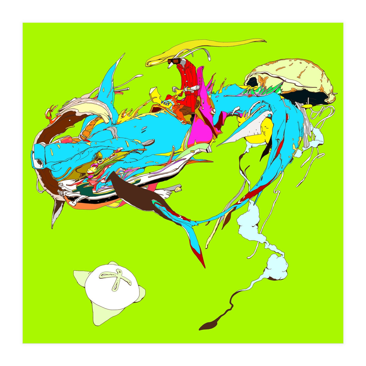 White Hare Of Inaba (Print Only)