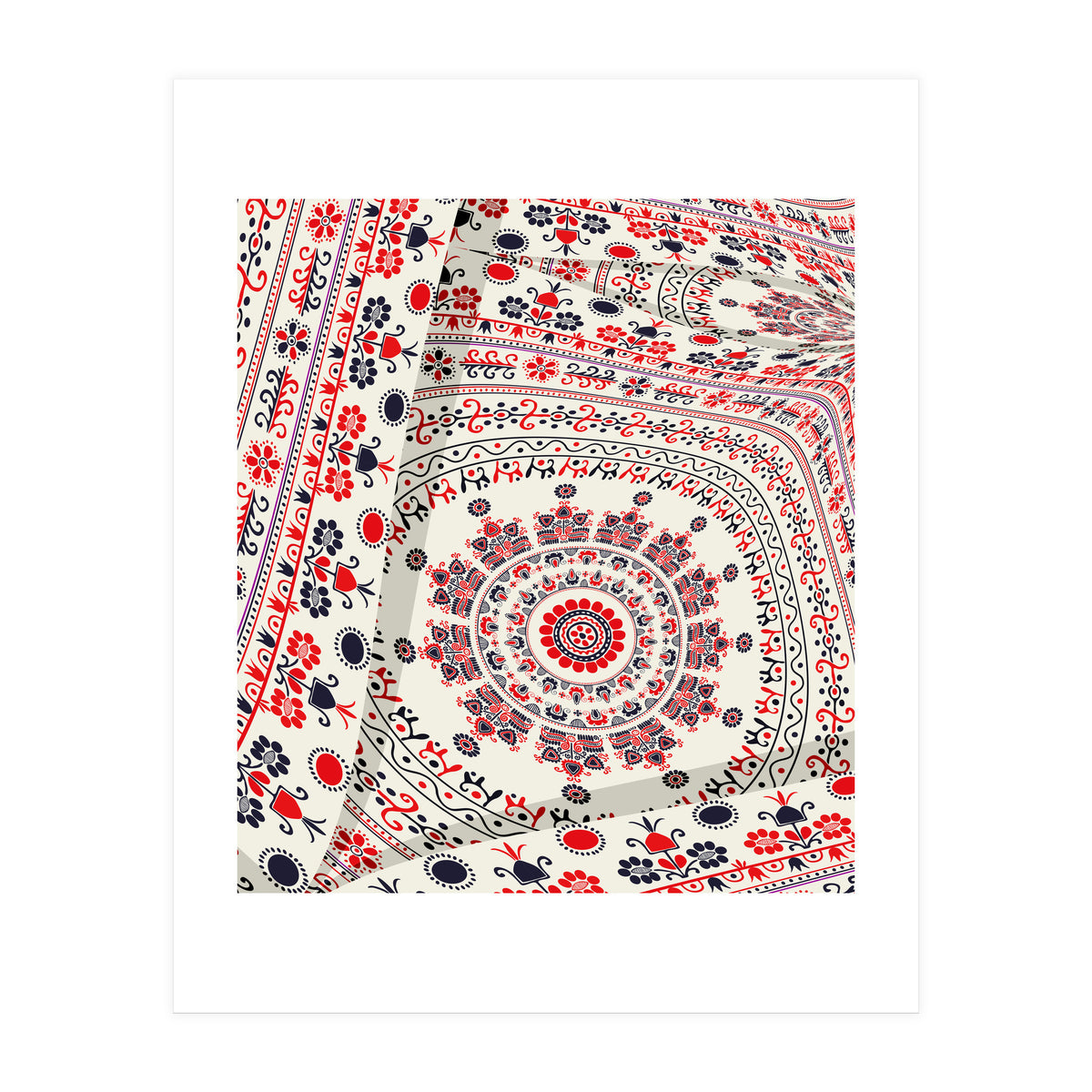 Romanian embroidery background 32 (Print Only)