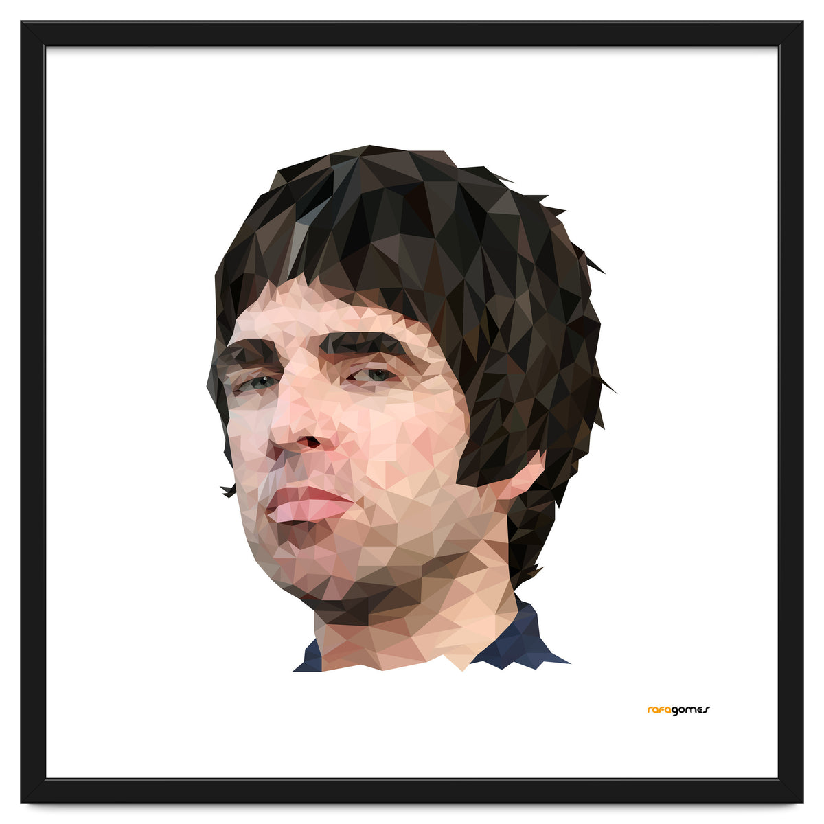 Noel Gallagher Low Poly