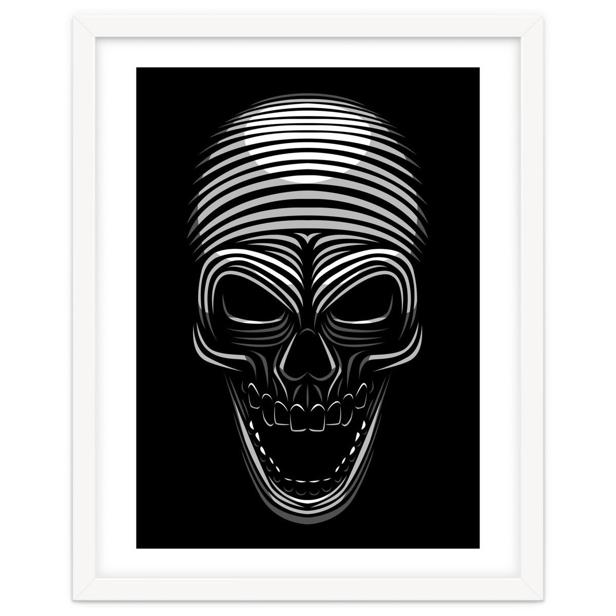 Lines Skull