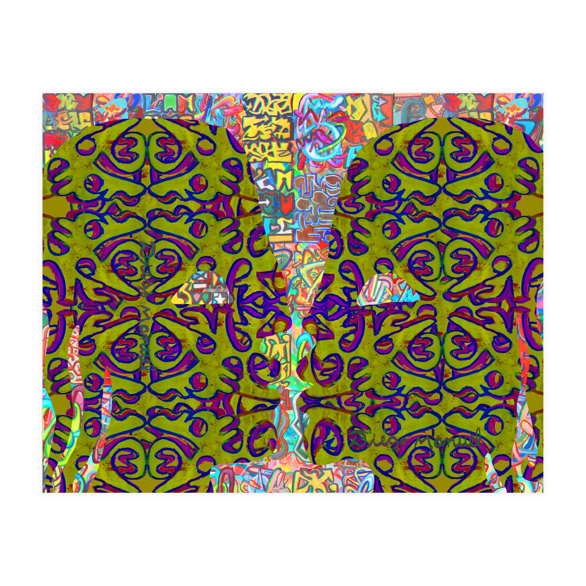 Abstracto Pop Nuevo B12 (Print Only)