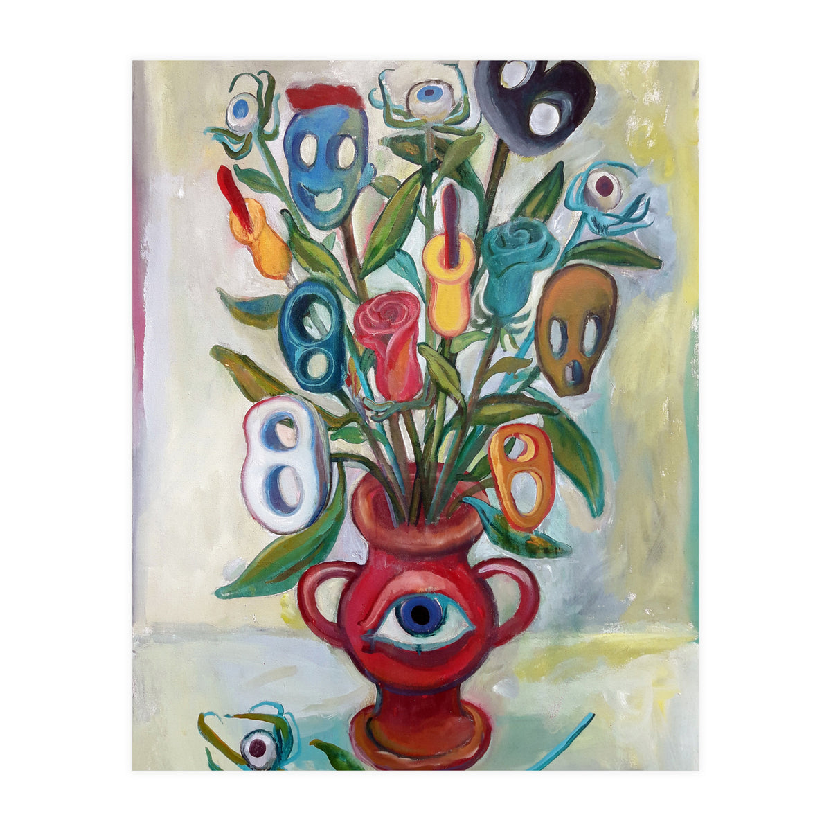 Flores Y Calaveras (Print Only)