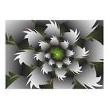 Seamless Green 3D Floral (Print Only) thumbnail