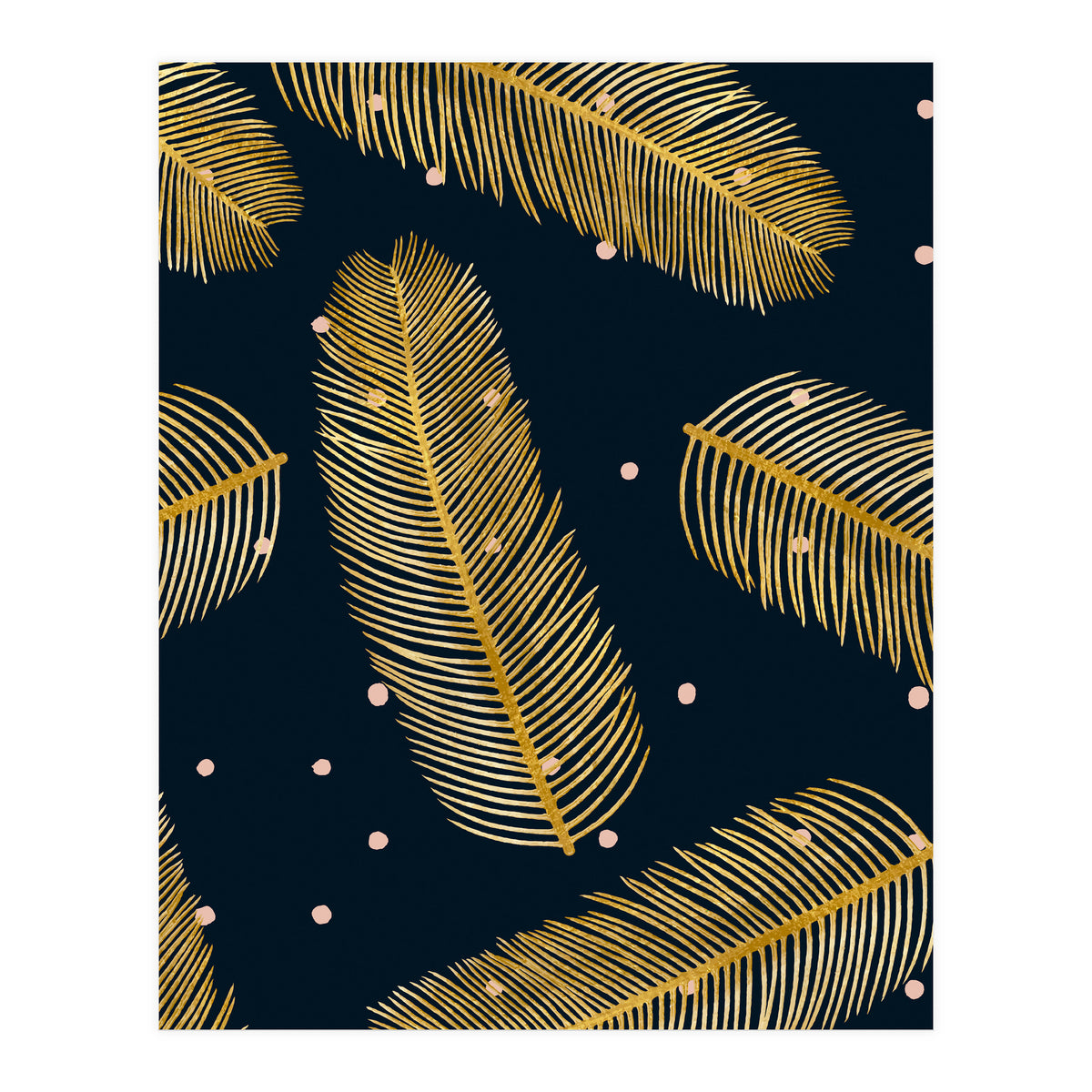 Palmy Night (Print Only)