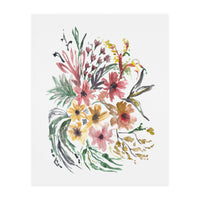Earthy florals garden (Print Only)