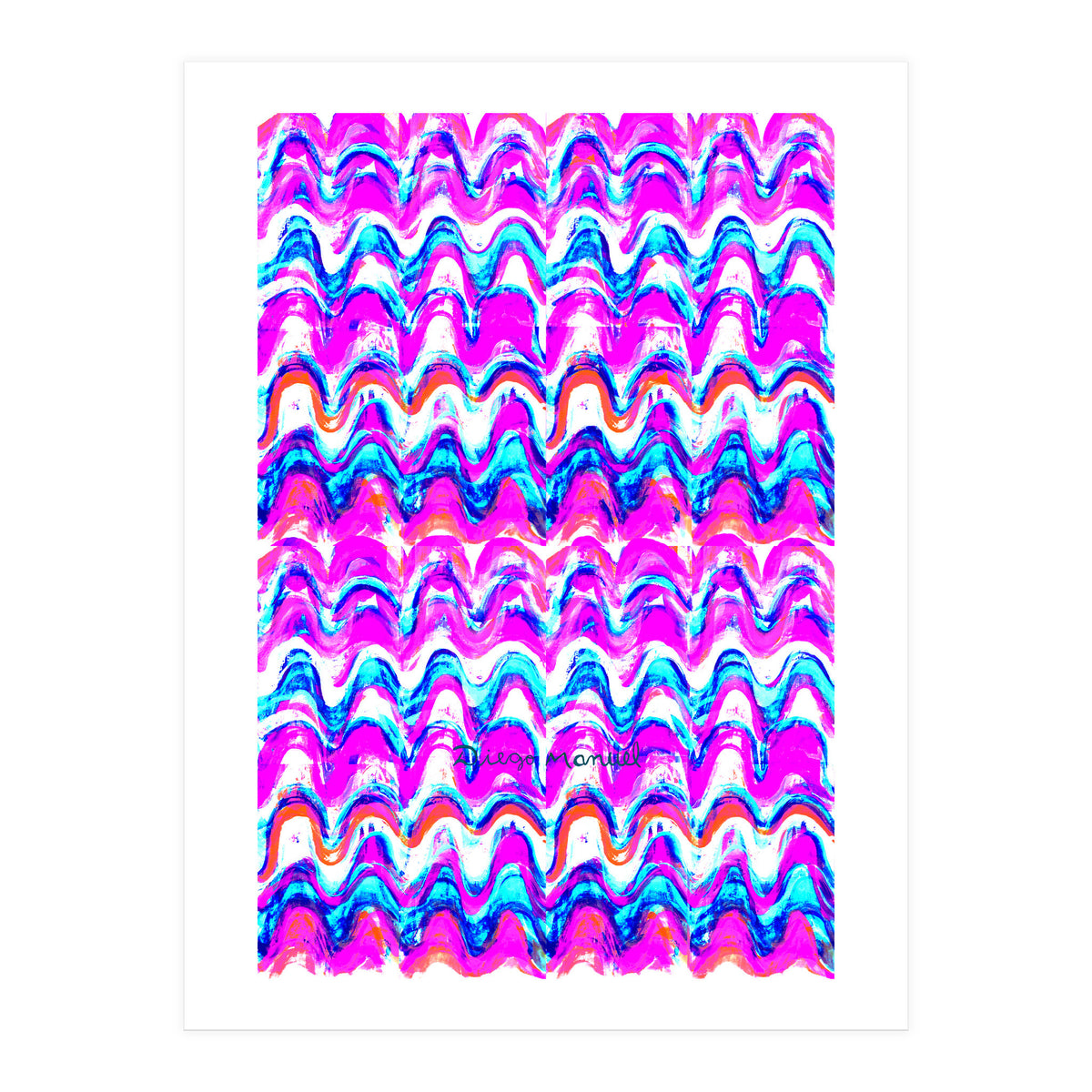 Pop abstract color full (Print Only)
