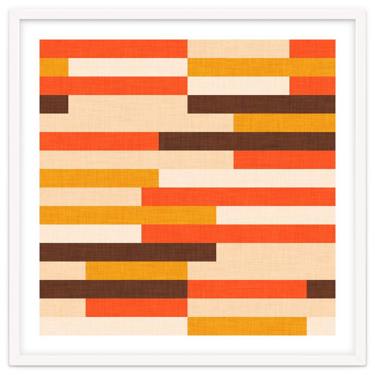Classic Mid Mod Kilim Stripes
