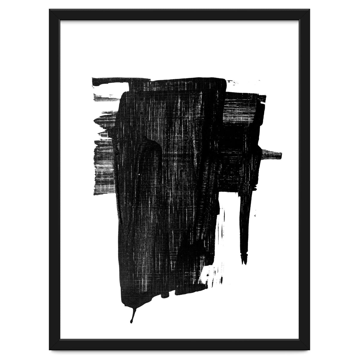 Minimalist Textured Brushstroke Art #2